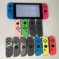 【ジャンク品】Nintendo Switch  HAC-001本体1台　 ジョイコン13個(動作未確認)　まとめ売り