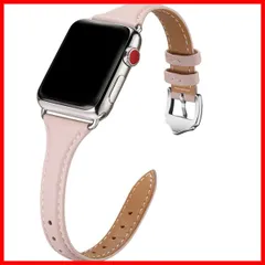 【人気商品】watch バンド 38mm 40mm apple 41mm，コンパチブル アップルウォッチ バンド iWatch ultra series SE/8/7/6/5/4/3/2/1 コンパチブル トップグレード革 スリム＆薄型交換用リストバンド (3