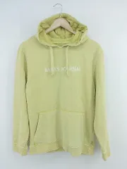 ◇ BANKS JOURNAL バンクスジャーナル ロゴプリント 長袖 プルオーバー パーカー サイズM レモンイエロー系 メンズ P 1307250005489のサムネイル
