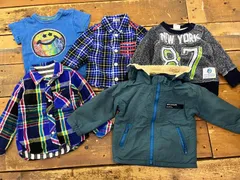 ☆JUNK STORE・BREEZE・Moujonjon/ジャンクストア・ブリーズ・ムージョンジョン 80cmサイズセット アメカジ シャツ まとめ 古着 used☆