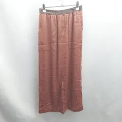 ◇ Θ green label relaxing ウエストゴム ロング フレア スカート サイズ表記なし ブラウン系 レディース E  【1505290007740】