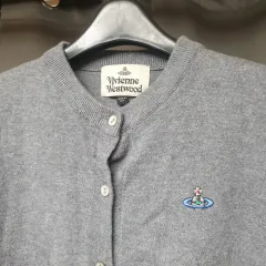 美品 ヴィヴィアンウエストウッド オーブ インポート半袖 カーディガン 美品 ヴィヴィアンウエストウッド オーブ インポート半袖 カーディガン