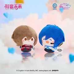 bilibili 公式品　minidoll 初音ミク　ぬいぐるみ（WOW玩偶楽園）ストラップ　KAITO 鏡音リン　鏡音レン　MEIKO 初音ミク　巡音ルカ