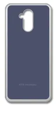 【新品未使用】Huawei Mate20 lite クリア ハードケース (258-mayonaka) ネイビー系 カバー スマホケース cl-mate20lite-258