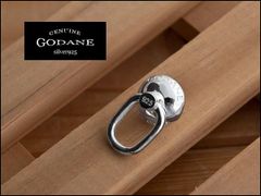 GODANE シルバー925製プレーンフックコンチョSV1191 カスタムに最適