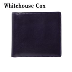 WHITEHOUSE COX ホワイトハウスコックス S7532 二つ折り 財布 ネイビー