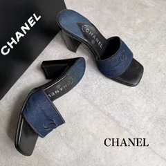 2025年最新】シャネル デニム ヒールの人気アイテム - メルカリ