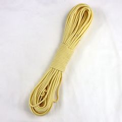 【アウトレット品】パラコード 4mm×30m　クリームイエロー C