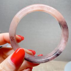 【新入荷】舎太玉バングル　天然石　内モンゴル産　内径約57mm