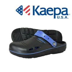 Kaepa サンダル 《ブラック×ブルー》新品 未使用 ケイパ 軽量 低反発 凸凹ソール クロッグ スリッポン サンダル【D3B】ファッション メンズ 25cm 26cm 27cm 28cmのサムネイル