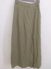 ◇ COTORICA コトリカ ロング フレア スカート サイズF グリーン系 レディース P  【1301190017168】