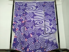 平和屋着物▼豪華振袖　総絞り　流水花文　正絹　逸品　DAAS3473ps