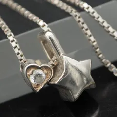未使用❤️ スタージュエリー  K18PGダイヤネックレス❤️装飾ダイヤモンド