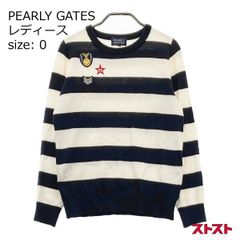 PEARLY GATES パーリーゲイツ ゴルフウェア 長袖ニットセーター - メルカリ