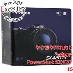 [bn:3] Canon製　PowerShot SX420 IS　ブラック　2000万画素 元箱あり