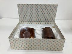 ☆桜皮細工 茶筒 茶器 箱入り