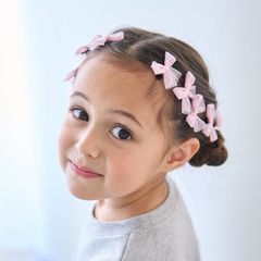 Lycee mine チュールリボンちびヘアクリップ10Pセット