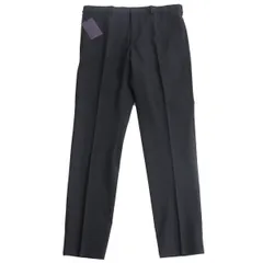 未使用品●2018年製 PRADA プラダ DNA628 センタープレス ウールスラックス/トラウザーパンツ グレー 52 正規品 タグ付き メンズのサムネイル