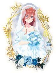 【中古】シール・ステッカー 中野三玖 トラベルステッカー(ウエディング) 「五等分の花嫁」