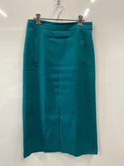d50⚫︎SLOBEIENA⚫︎スローブイエナ⚫︎ロングスカート⚫︎size38⚫︎緑
