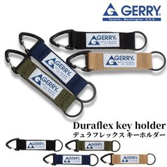 ジェリー GERRY キーホルダー キーチャーム バッグチャーム カラビナ デュラフレックス ロゴ ファッション メンズ レディース ユニセックス カジュアル gr078zm 日本正規品