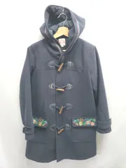 ◇ ⊆ titicaca チチカカ 花柄 刺繡 長袖 ダッフル コート サイズL ネイビー系 レディース E  【1508060005496】のサムネイル