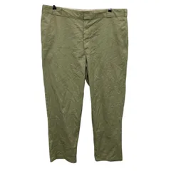 Dikies ワークパンツ W44 ベージュ ディッキーズ ジップアップ ワーク アメカジ ビッグサイズ 古着卸 アメリカ仕入 2506-199