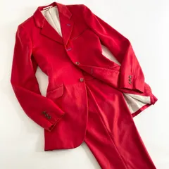 67i5 COMME des GARCONS HOMME PLUS コムデギャルソンオムプリュス AD2007 セットアップ ジャケット パンツ S レッド ウールのサムネイル