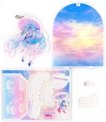 [중고]아크릴스탠드· 아크릴 패널 눈 미쿠 입체아크릴스탠드[SNOW MIKU 2023]