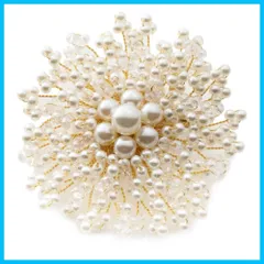 [ジュエルボックス] JewelVOX コサージュ ブローチ キルトピン パール フラワー セレモニー お呼ばれ フォーマル おしゃれ 大人