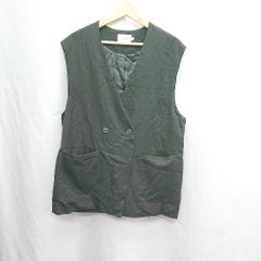 ◇ ⊂ エマ クローズ ベーシック 無 ベスト サイズS ブラック系 レディース E 【1505220002319】