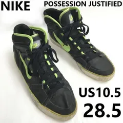 NIKE/ナイキ★/POSSESSION JUSTIFIED/ハイカットスニーカー【10.5/28.5/黒/ネオンカラー】398517-003/sneakers/Shoes/trainers◆sE-129<sale>