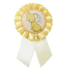 【メール便】カードキャプターさくら 缶バッジ ロゼット缶バッジ ケロちゃん ティーズファクトリー コレクション雑貨 アニメキャラクター グッズ 