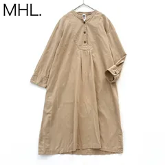 MHLダークグレーのワンピースサイズII新品タグ付き後ろポケット有