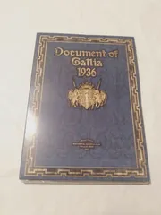 DVD】Document of Gallia 1936 (予約特典)