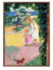 モーリス・ドニ、「Port de Ploumanach」、海外版超希少レゾネ モーリス・ドニ、「Port de Ploumanach」、海外版超希少レゾネ