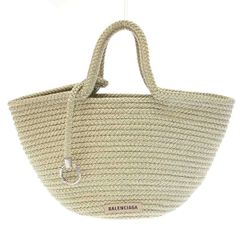 BALENCIAGA ビストロ バスケットバッグ ベージュ - メルカリ