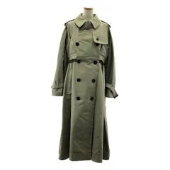 Sacai スプリングコートトープ（グレーがかったオリーブ系）