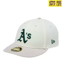 【ムラスポ公式】新品 NEW ERA/ニューエラ LP 59FIFTY White Pack オークランド・アスレチックス クローム ストーンバイザー 14109455 キャップ