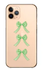 iPhone14 ケース カバー アイフォン14 スマホケース ハードケース リボン りぼん リボンコア 可愛い かわいい オシャレ おしゃれ クリア 透明 シンプル カラー04