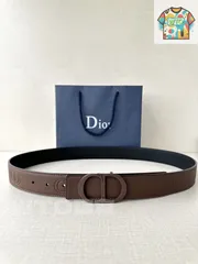【今日WTO】Dior CD Icon レッドマット塗装ベルトバックルセット-PGM66