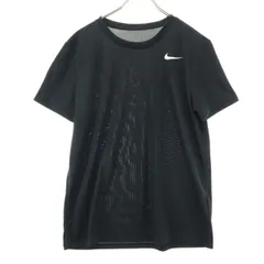 未使用 NIKE ナイキ スウッシュ 半袖 Tシャツ M ブラック Dri-FIT メンズ 古着