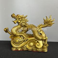 ぐり様専用 ドラゴンマスター SHINGO 金運 龍 置き物 SHINGO - メルカリ