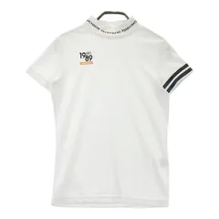 サイズ：0 PEARLY GATES パーリーゲイツ  ハイネック 半袖Tシャツ  ホワイト系 [240101290718]# ゴルフウェア レディース ストスト