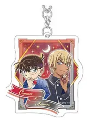 【中古】キーホルダー・マスコット(キャラクター) 安室透＆江戸川コナン アクリルダイカットキーホルダー 「名探偵コナン」
