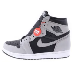 NIKE (ナイキ) AIR JORDAN 1 RETRO HIGH OG SHADOW 2.0 エアジョーダン1 シャドウ 2.0 ハイカットスニーカー ブラック/グレー US9/27cm 555088-035