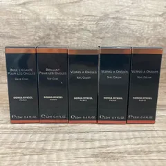 SONIA RYKIEL ソニアリキエル ネイルカラー ベースコート トップコート 5本セット