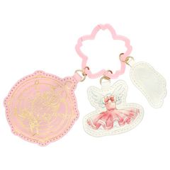 ミラー カードキャプターさくら<双方向ポケベル> 可愛い クリアカード ミラー ケロちゃん 鏡 ミラーキーホルダー カードキャプターさくら グッズ  カードキャプターさくら「メモリアルさくらコレクション」