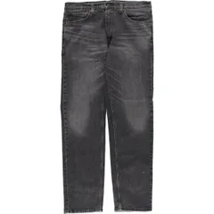 古着 リーバイス Levi's 505 ブラックデニム テーパードデニムパンツ メンズw36相当/eaa532192