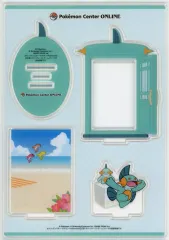 【中古】アクリルスタンド・アクリルパネル ヌマクロー おとどけ!アクリルスタンド 「ポケットモンスター」 ポケモンセンターオンライン ミニゲーム リザードン賞